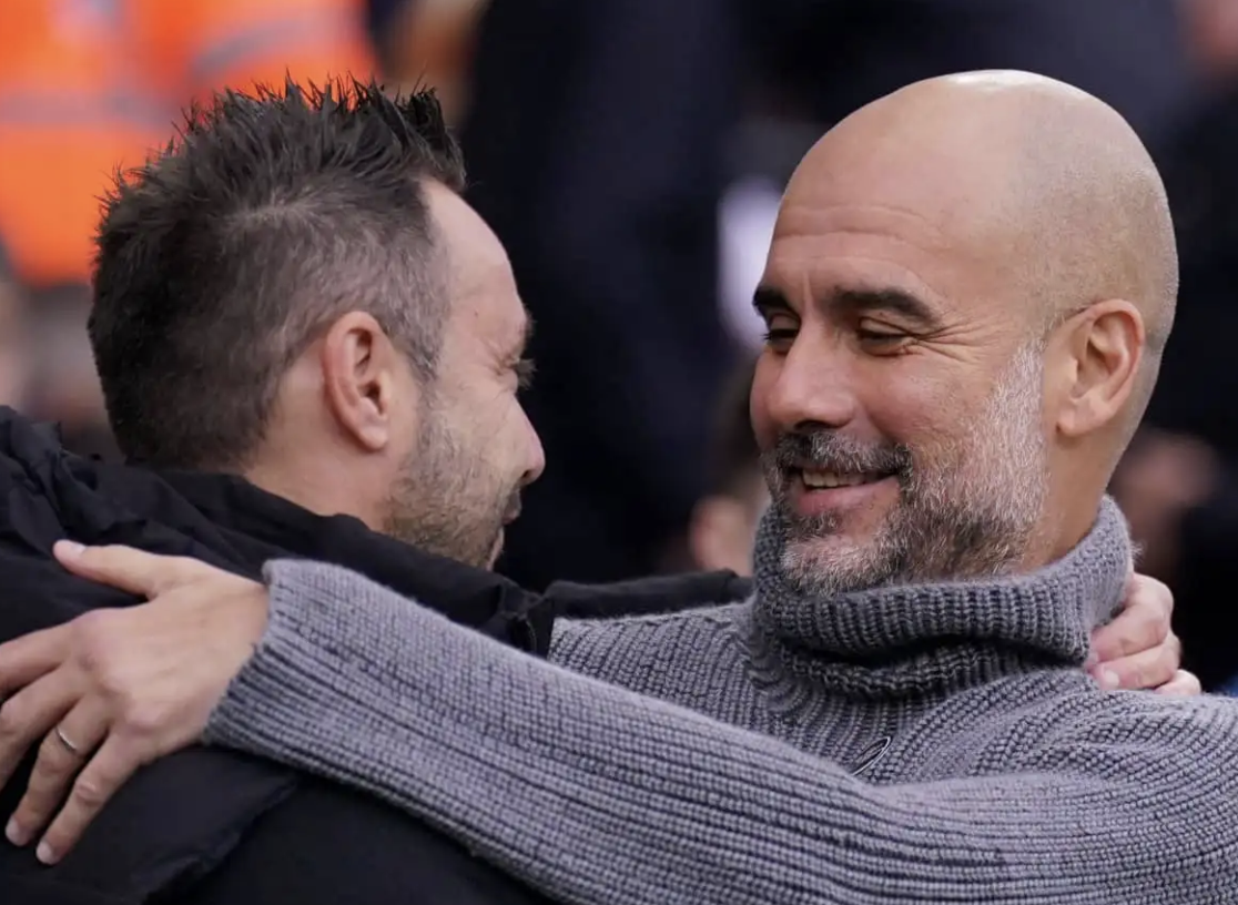 De Zerbi vs Pep