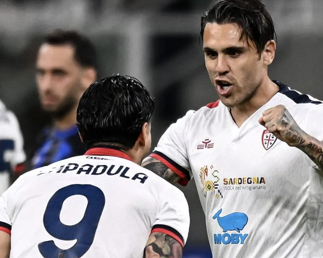 Inter: fa festa il Cagliari