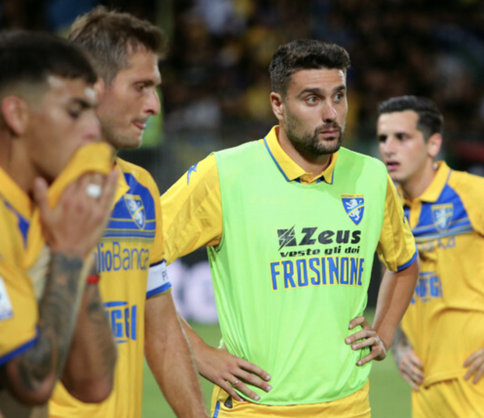 Frosinone sfortunato va in B