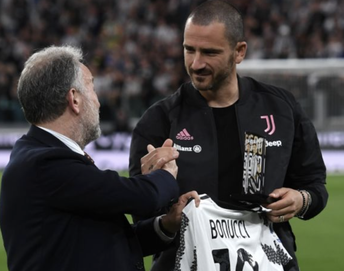 Bonucci addio e rammarico