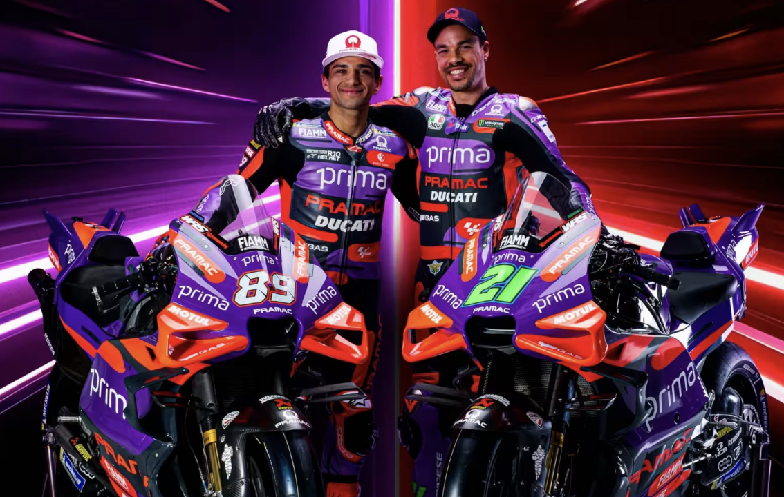 Pramac via Ducati dentro Yamaha
