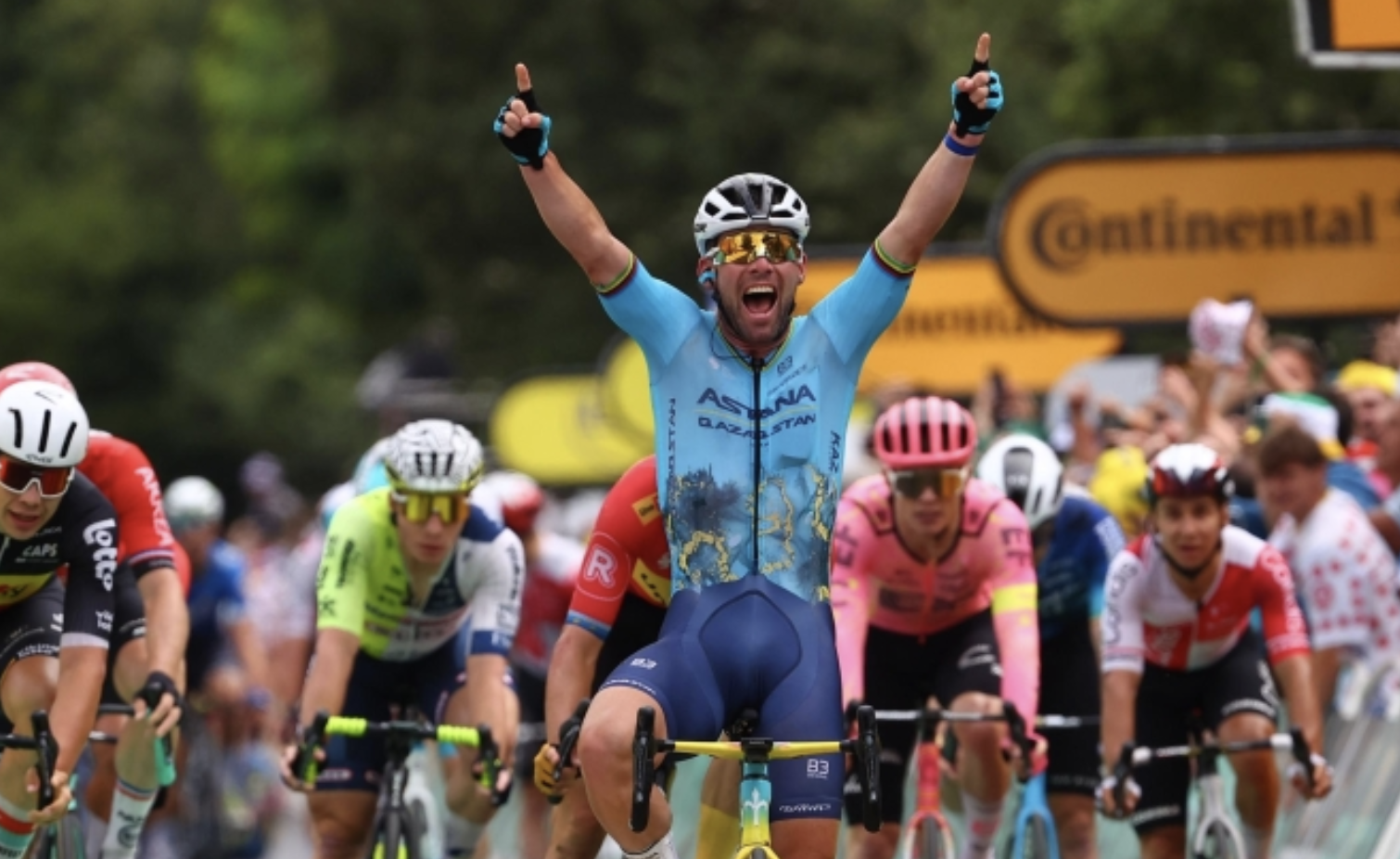 Il Tour in volata nella Storia