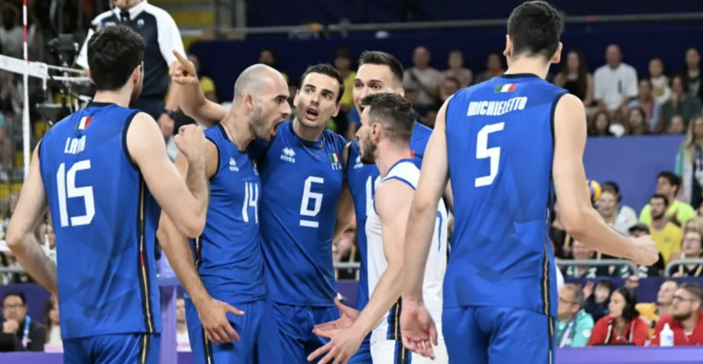 Male male Italvolley out