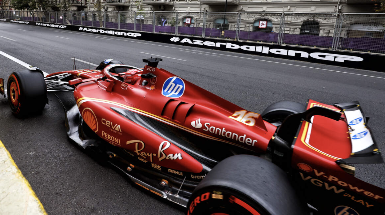 Leclerc in Pole