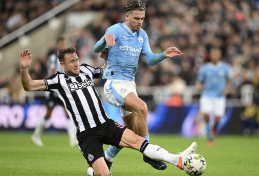 NEWCASTLE-MANCHESTER CITY 1-1