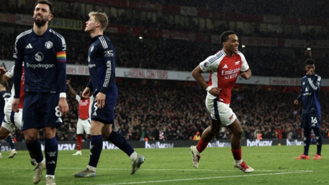 ARSENAL-MANCHESTER UNITED 2-0