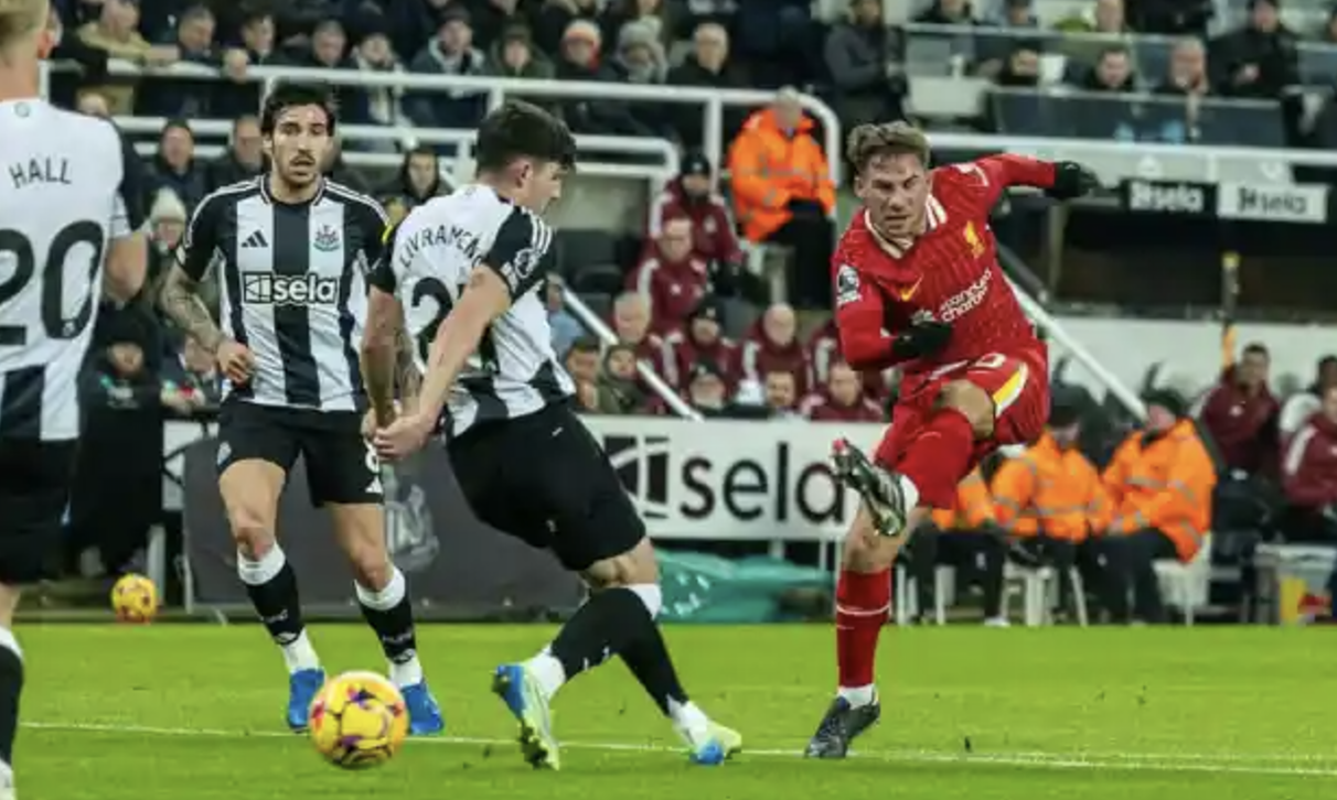 NEWCASTLE-LIVERPOOL 3-3