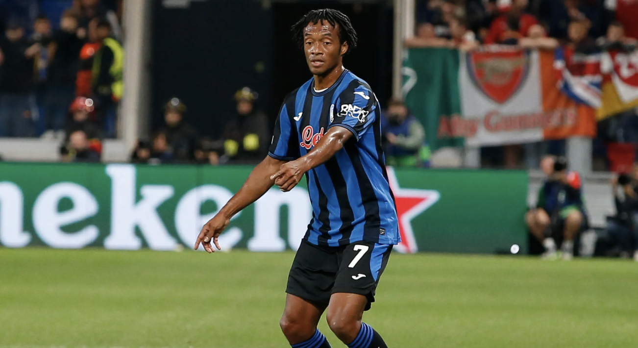 Juan Cuadrado ai saluti