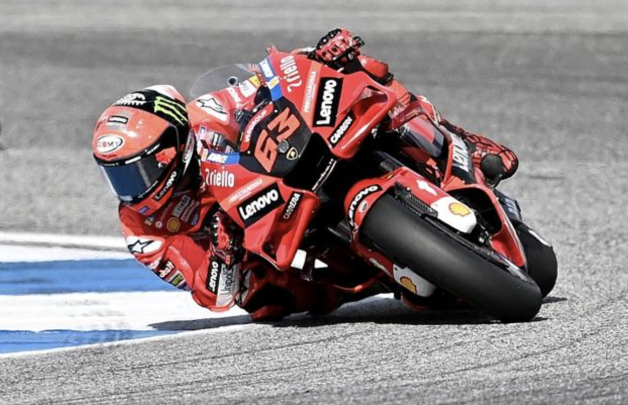 Bagnaia è deluso