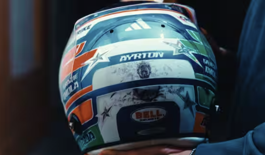Kimi Antonelli casco speciale