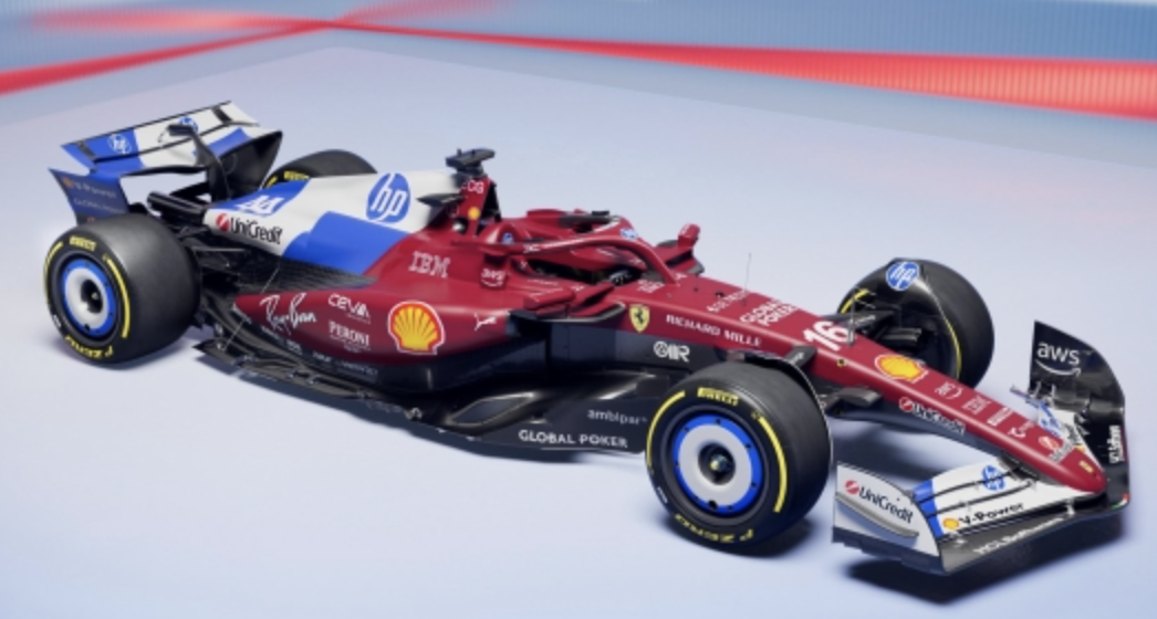 Vestito nuovo per la Ferrari