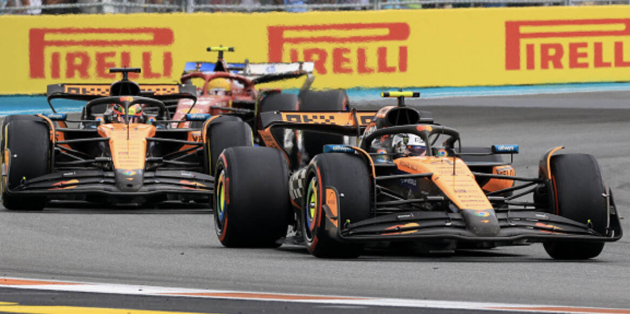 Piastri vince su Norris e Russell