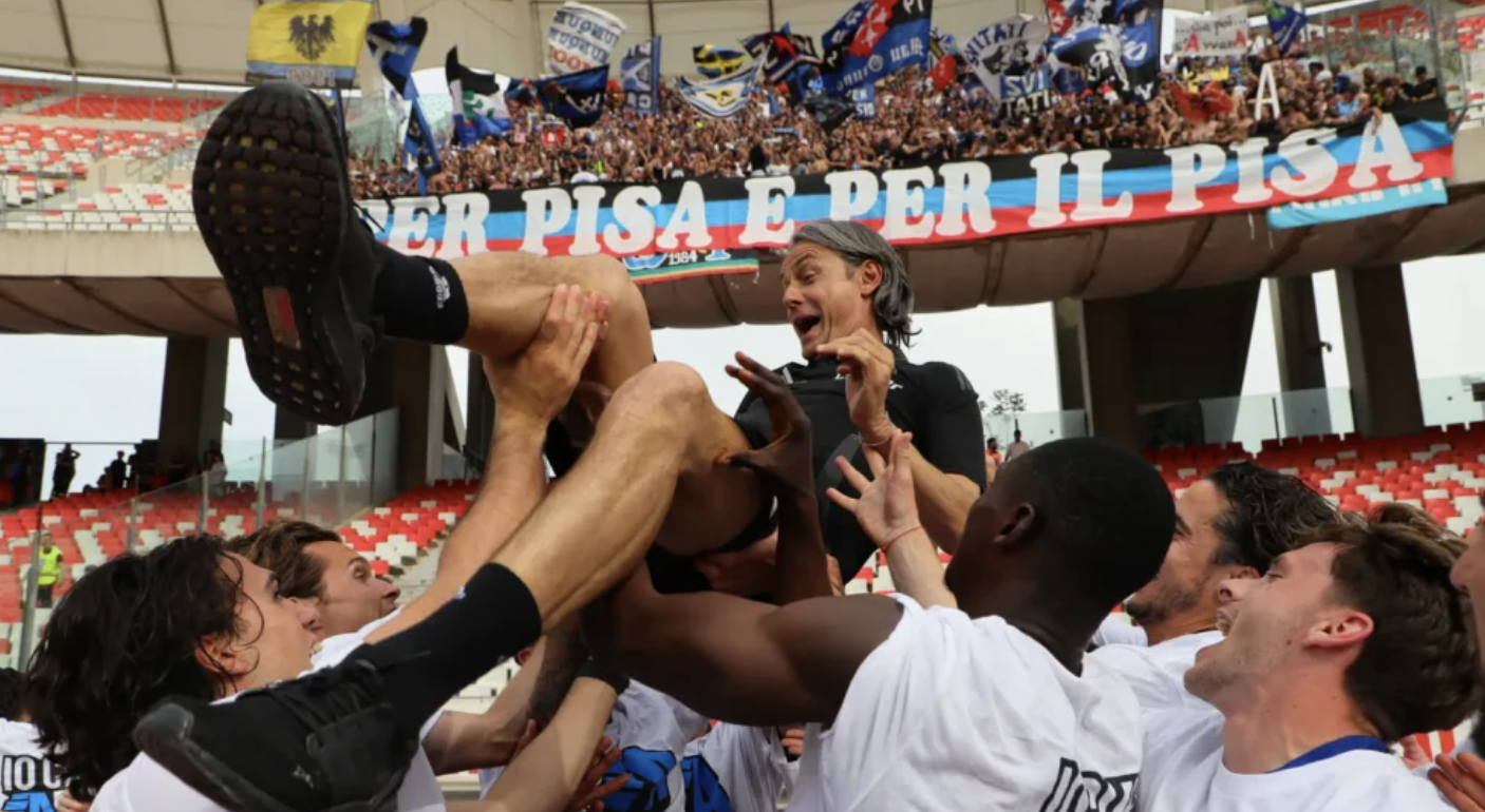 Che storia il Pisa di Pippo