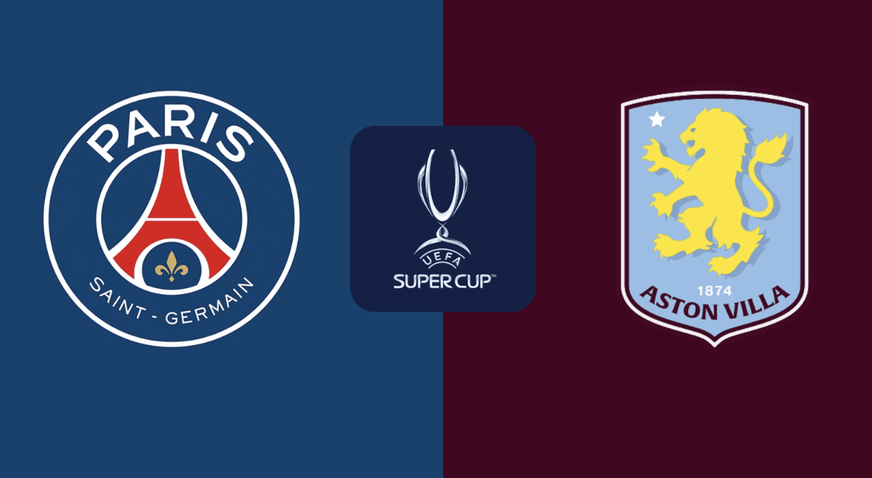 Super Coppa Uefa: PSG – Aston Villa