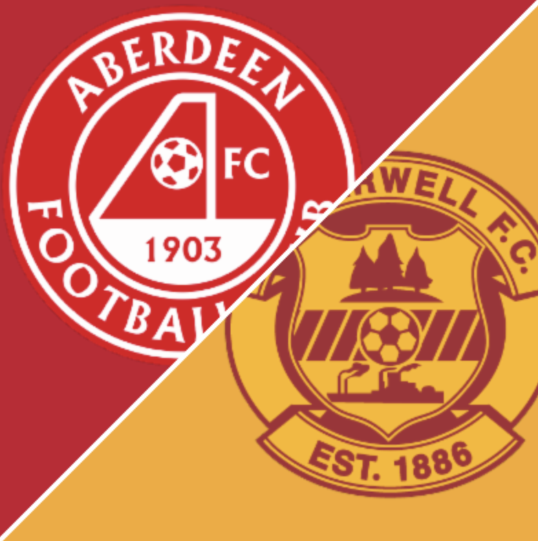 Scottish Premiership: Motherwell-Aberdeen