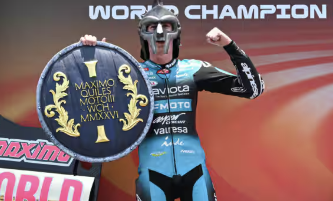 Moto3: Quiles Campione del Mondo